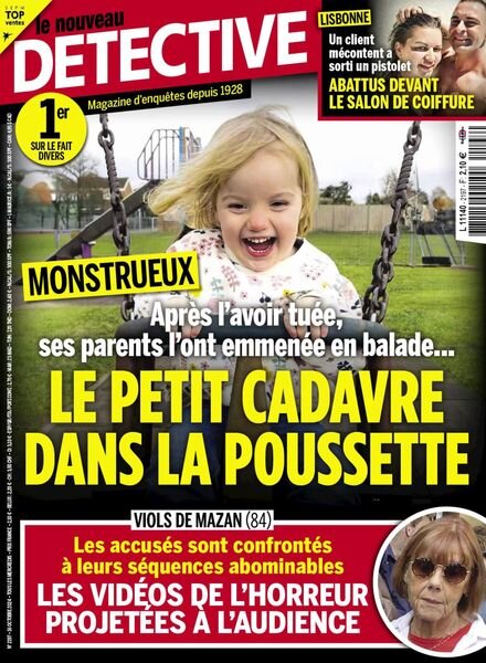 Le Nouveau Detective – 16 Octobre 2024 Cover