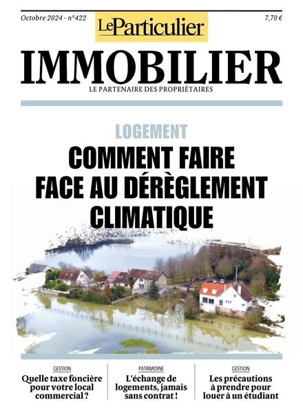 Le Particulier Immobilier – Octobre 2024 Cover