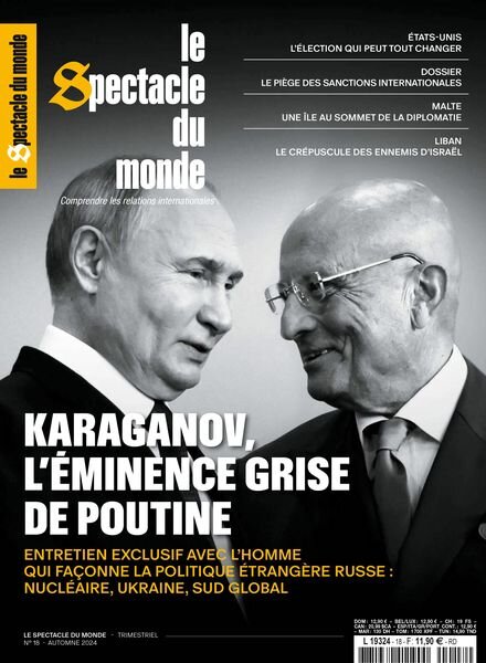 Le Spectacle Du Monde – Automne 2024 Cover