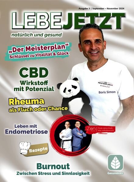 Lebe Jetzt Naturlich und Gesund – September 2024 Cover