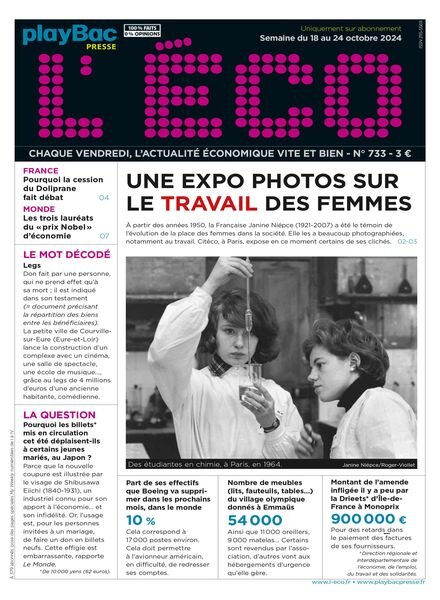 L’eCO – 18 Octobre 2024 Cover