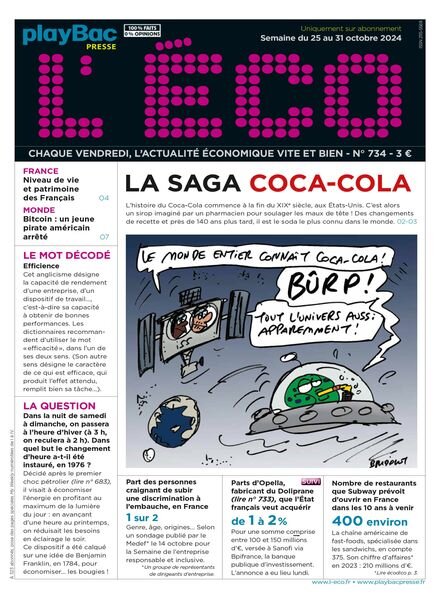 L’eCO – 25 Octobre 2024 Cover