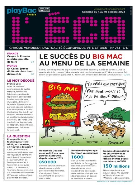 L’eCO – 4 Octobre 2024 Cover