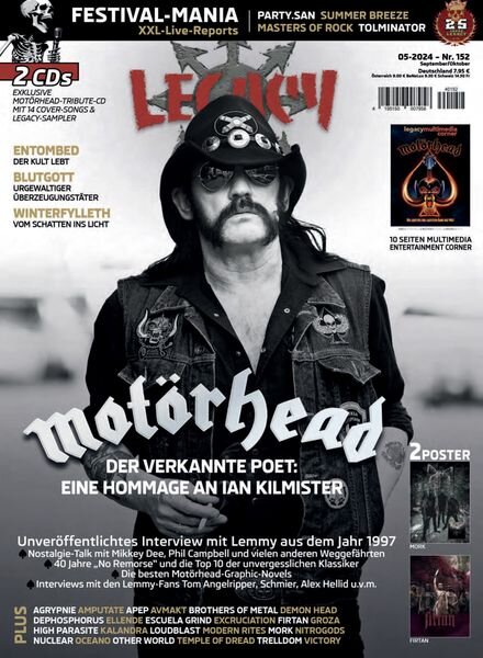 Legacy – September-Oktober 2024 Cover