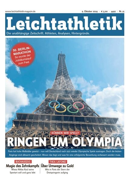 Leichtathletik – 9 Oktober 2024 Cover