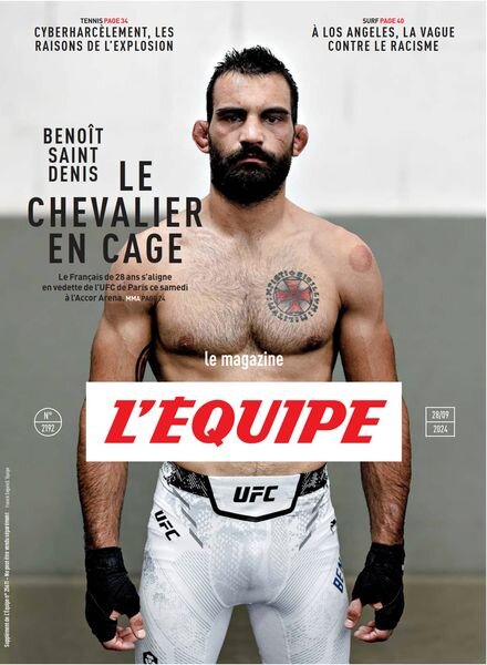 L’Equipe Magazine – 28 Septembre 2024 Cover