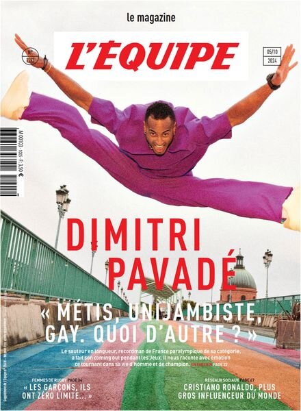 L’Equipe Magazine – 5 Octobre 2024 Cover