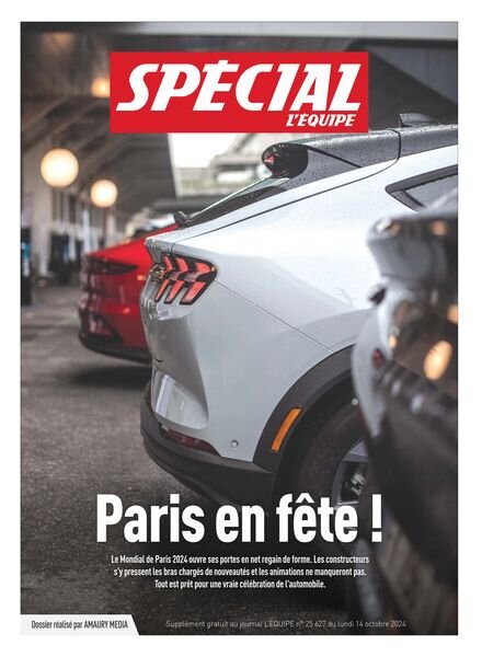 L’Equipe Magazine Special – 14 Octobre 2024 Cover