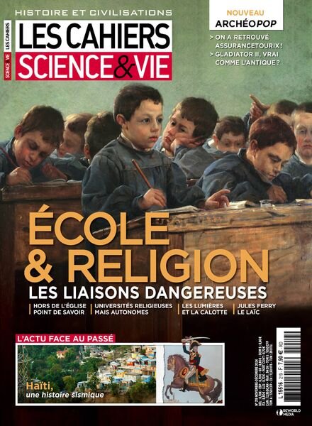 Les Cahiers de Science & Vie – Novembre-Decembre 2024 Cover
