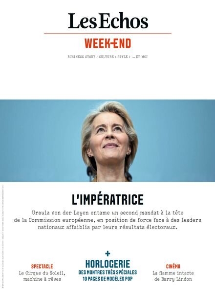 Les Echos Week-end – 25 Octobre 2024 Cover