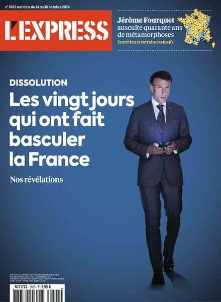 L’Express – 23 Octobre 2024 Cover