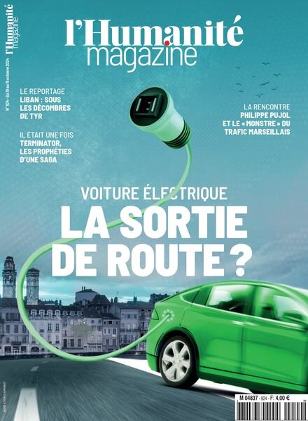 L’Humanite Magazine – 11 Octobre 2024 Cover