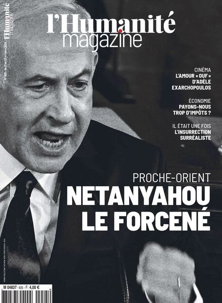 L’Humanite Magazine – 17 Octobre 2024 Cover