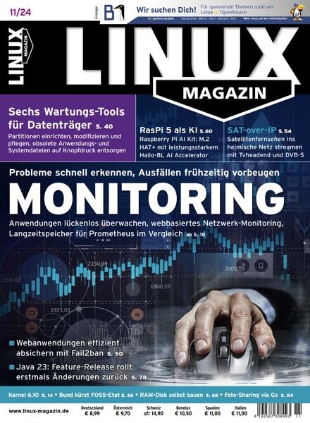 Linux-Magazin – November 2024 Cover