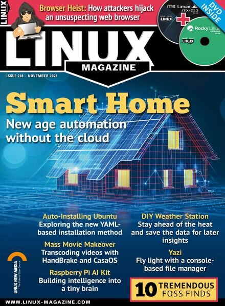 Linux Magazine USA – November 2024 Cover
