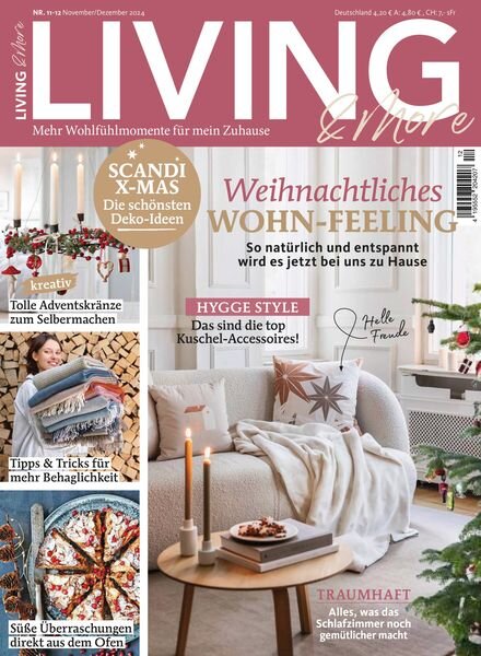 Living & More – Dezember 2024 Cover