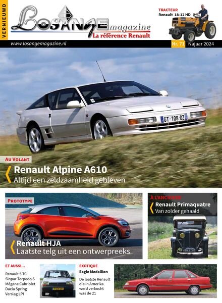 Losange Magazine Dutch Edition – Najaar 2024 Cover