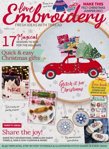 Love Embroidery – Issue 59 2024 Cover