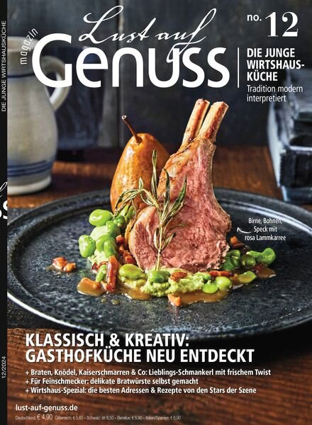 Lust auf Genuss – Dezember 2024 Cover