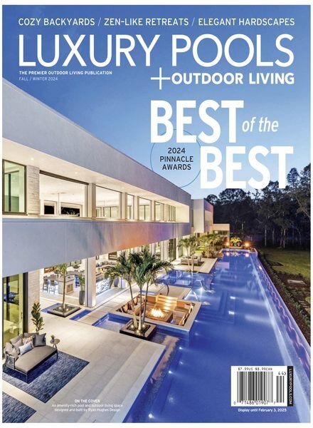 Luxury Pools Magazine – Fall-Winter 2024 Cover
