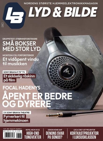 Lyd & Bilde – Oktober 2024 Cover