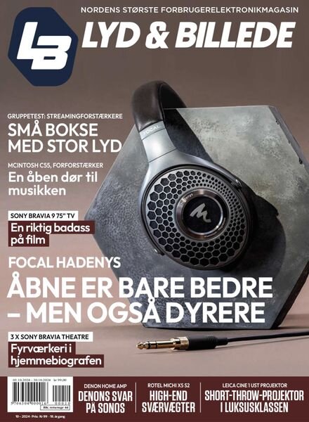 Lyd & Billede – Oktober 2024 Cover