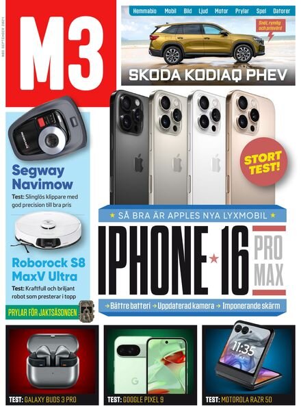 M3 – September 2024 Cover