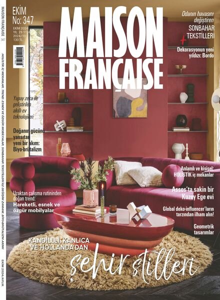 Maison Francaise Turkiye – 1 Ekim 2024 Cover