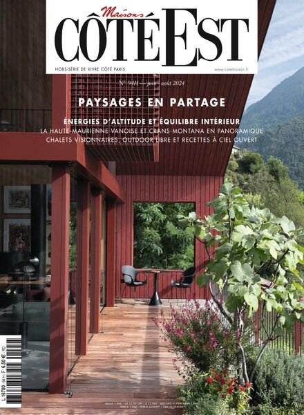 Maisons Cote Est – Juni-Aout 2024 Cover