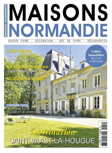 Maisons Normandie – Octobre 2024 Cover