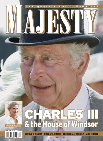 Majesty Magazine – November 2024 Cover