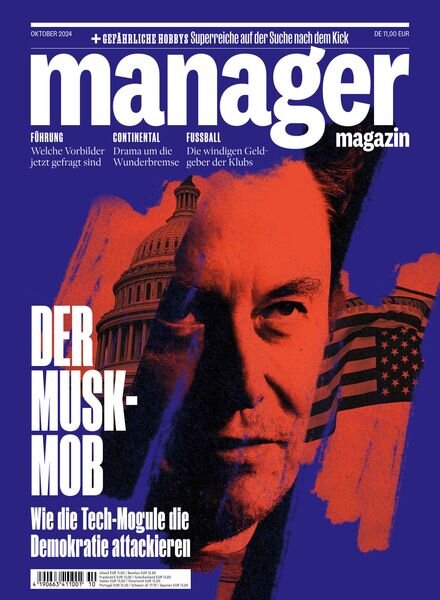 Manager Magazin – Oktober 2024 Cover
