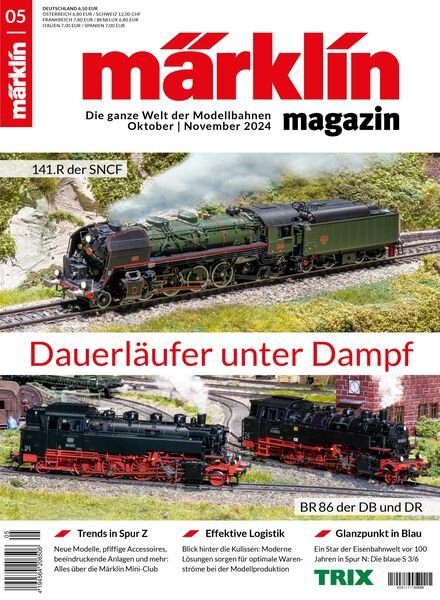Marklin Magazin – Oktober-November 2024 Cover