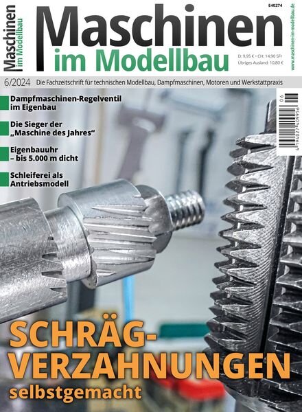 Maschinen im Modellbau – Oktober 2024 Cover