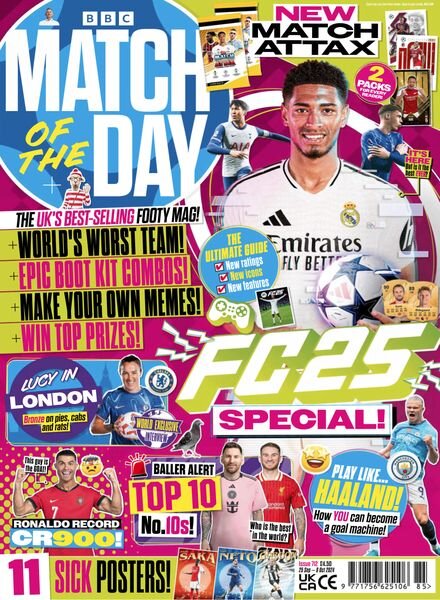 Match of the Day – 25 September 2024 Cover