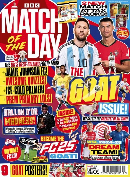 Match of the Day – 9 October 2024 Cover