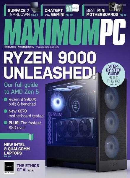 Maximum PC – November 2024 Cover
