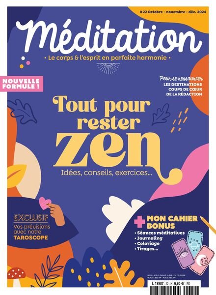 Meditation – Octobre-Decembre 2024 Cover