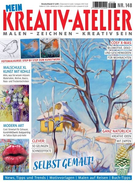 Mein Kreativ-Atelier – Oktober 2024 Cover