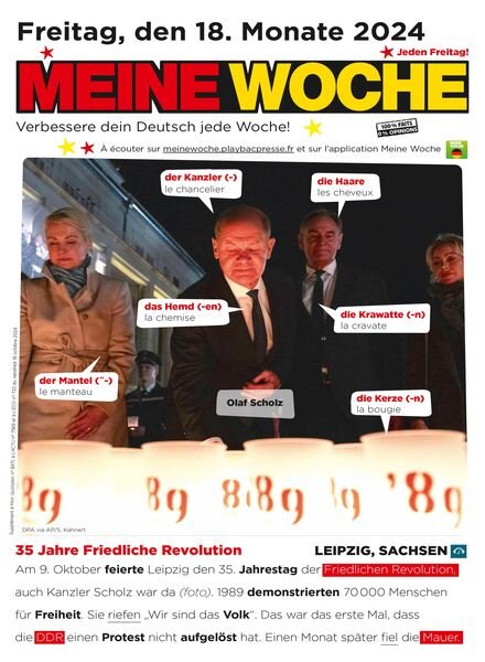 Meine Woche – 17 Oktober 2024 Cover