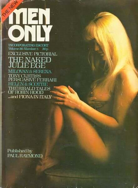 Men Only – Vol 36 N 5 May 1971 Cover