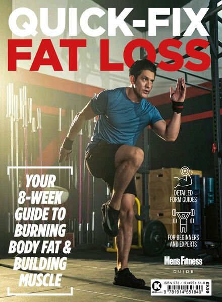 Men’s Fitness Guides – Quick Fix Fat Loss – October 2024 Cover