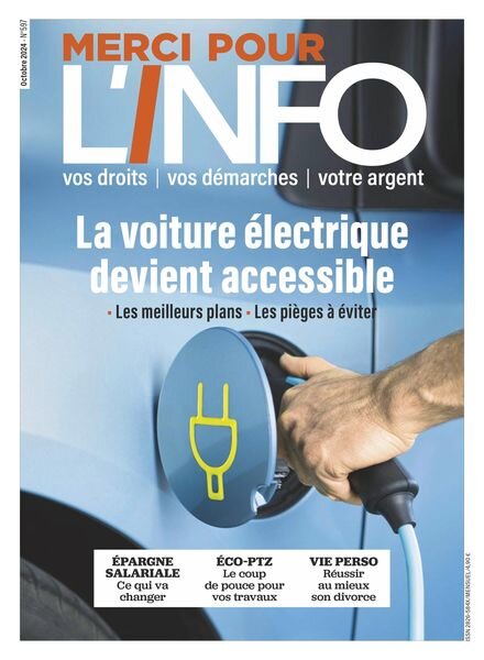 Merci Pour L’info – Octobre 2024 Cover