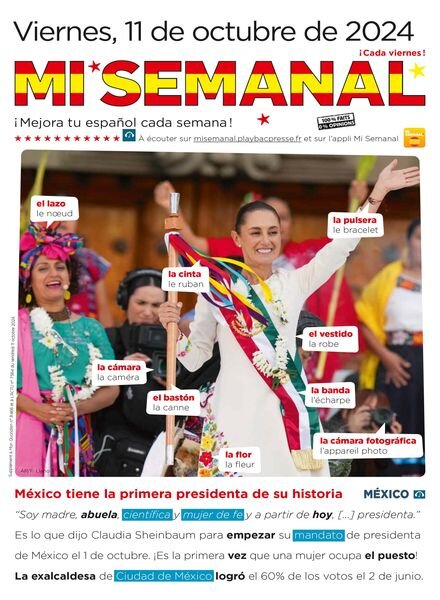 Mi Semanal – 11 Octubre 2024 Cover