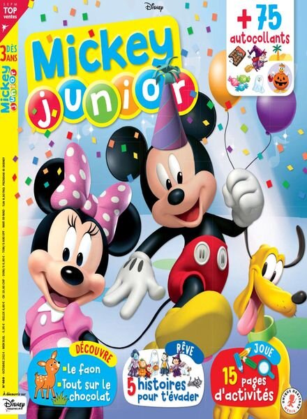 Mickey Junior – Octobre 2024 Cover