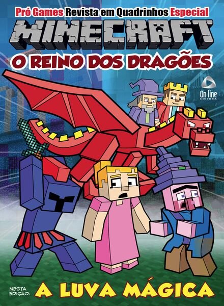 Minecraft Revista em Quadrinhos – Setembro 2024 Cover