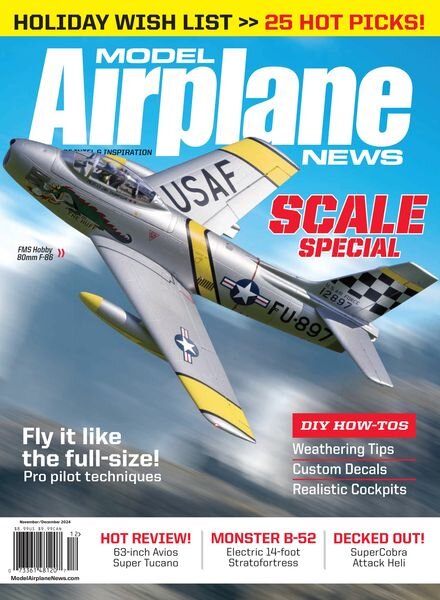 Model Airplane News – November-December 2024 Cover