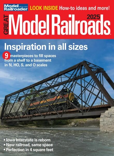 Model Railroader – Great Model Railroads 2025 Cover