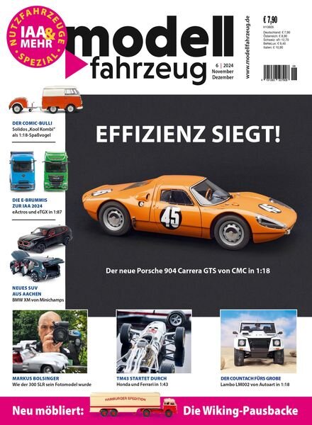 Modell Fahrzeug – November-Dezember 2024 Cover