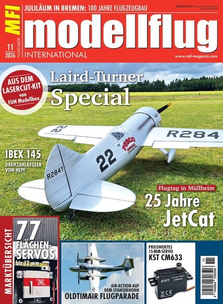 Modellflug International – November 2024 Cover
